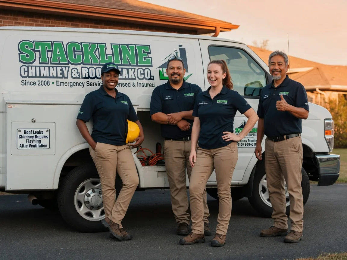 Chimney flashing repair company in Arlington, AL